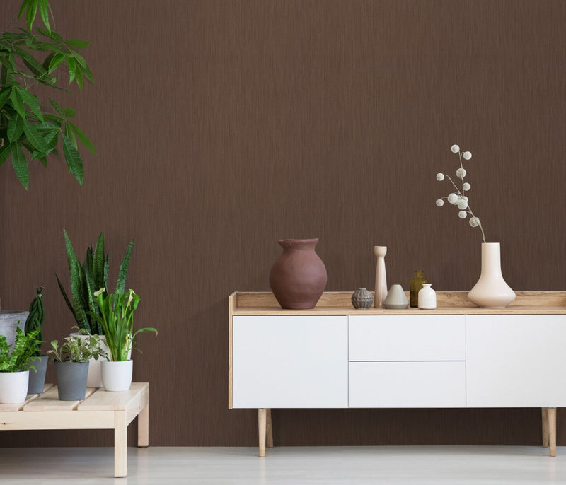 Cadence Brown Elle Decoration 5 Wallpaper by Erismann | 10615-11