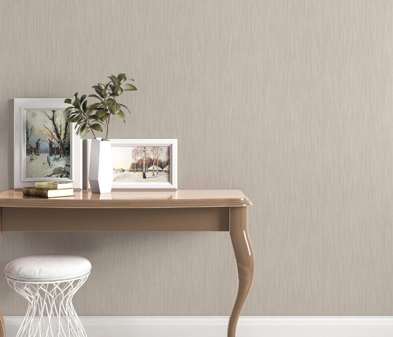 Cadence Taupe Elle Decoration 5 Wallpaper by Erismann | 10615-37