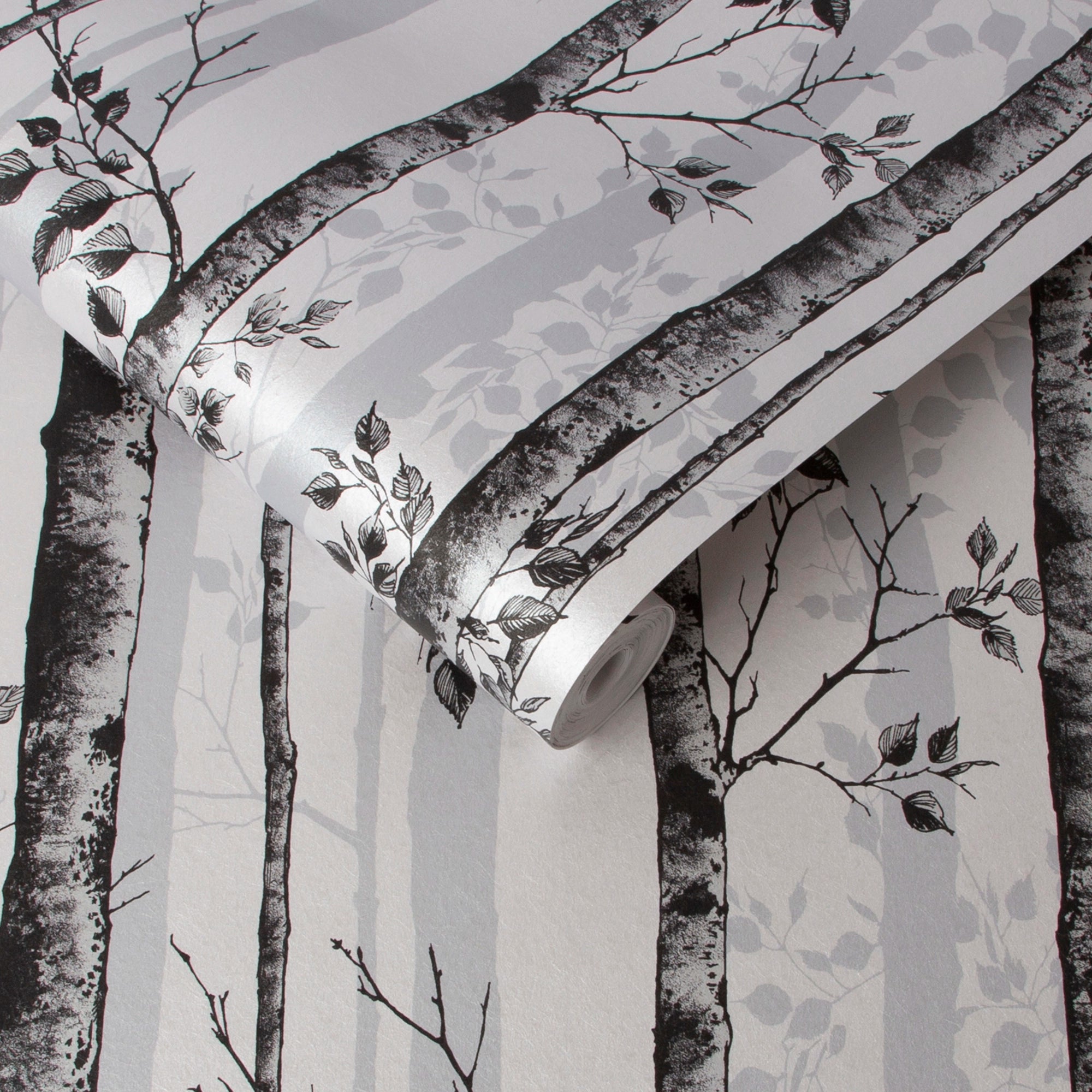 106424 Albero Black & White Curiosity Wallpaper by Graham and Brown