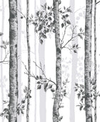 106424 Albero Black & White Curiosity Wallpaper by Graham and Brown