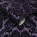 Gothic Damask Flock Established Wallpaper by Graham and Brown