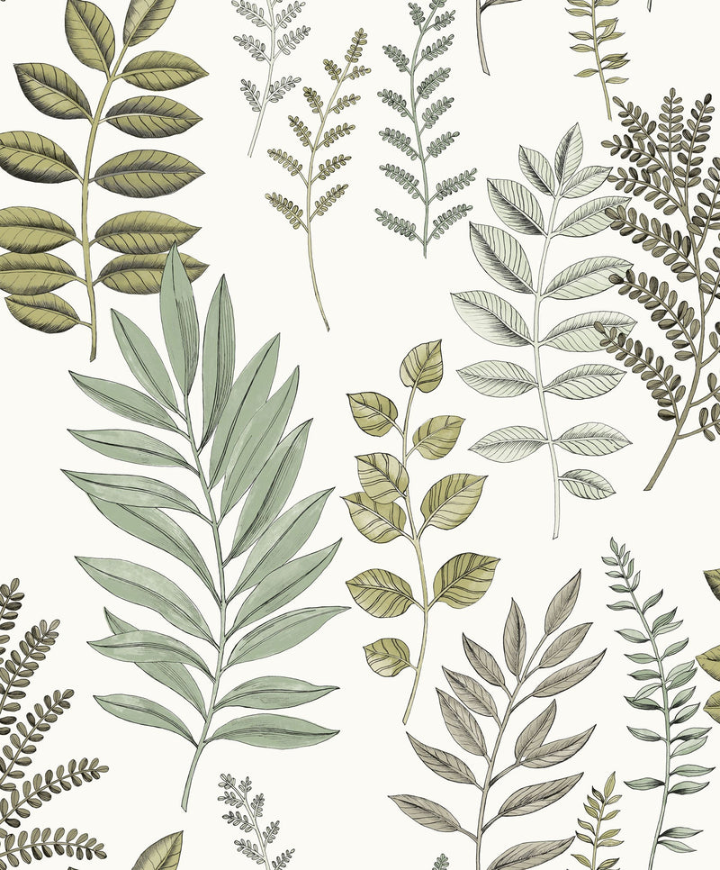 106660782 Florium Vert d'Eau Wallpaper by Caselio