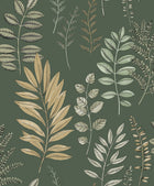 106667424 Florium Vert Anglais Wallpaper by Caselio