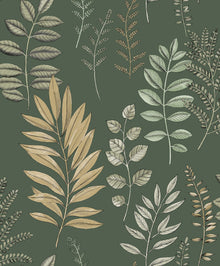 106667424 Florium Vert Anglais Wallpaper by Caselio