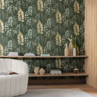 106667424 Florium Vert Anglais Wallpaper by Caselio