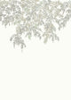 Falling Petals Medium Vert d'Eau Art of Botany Mural by Caselio