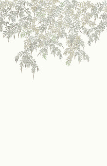 106707004 Falling Petals Vert d'Eau Mural by Caselio