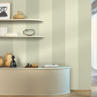 Xxl Lines Vert Amande Line Up Wallpaper by Caselio