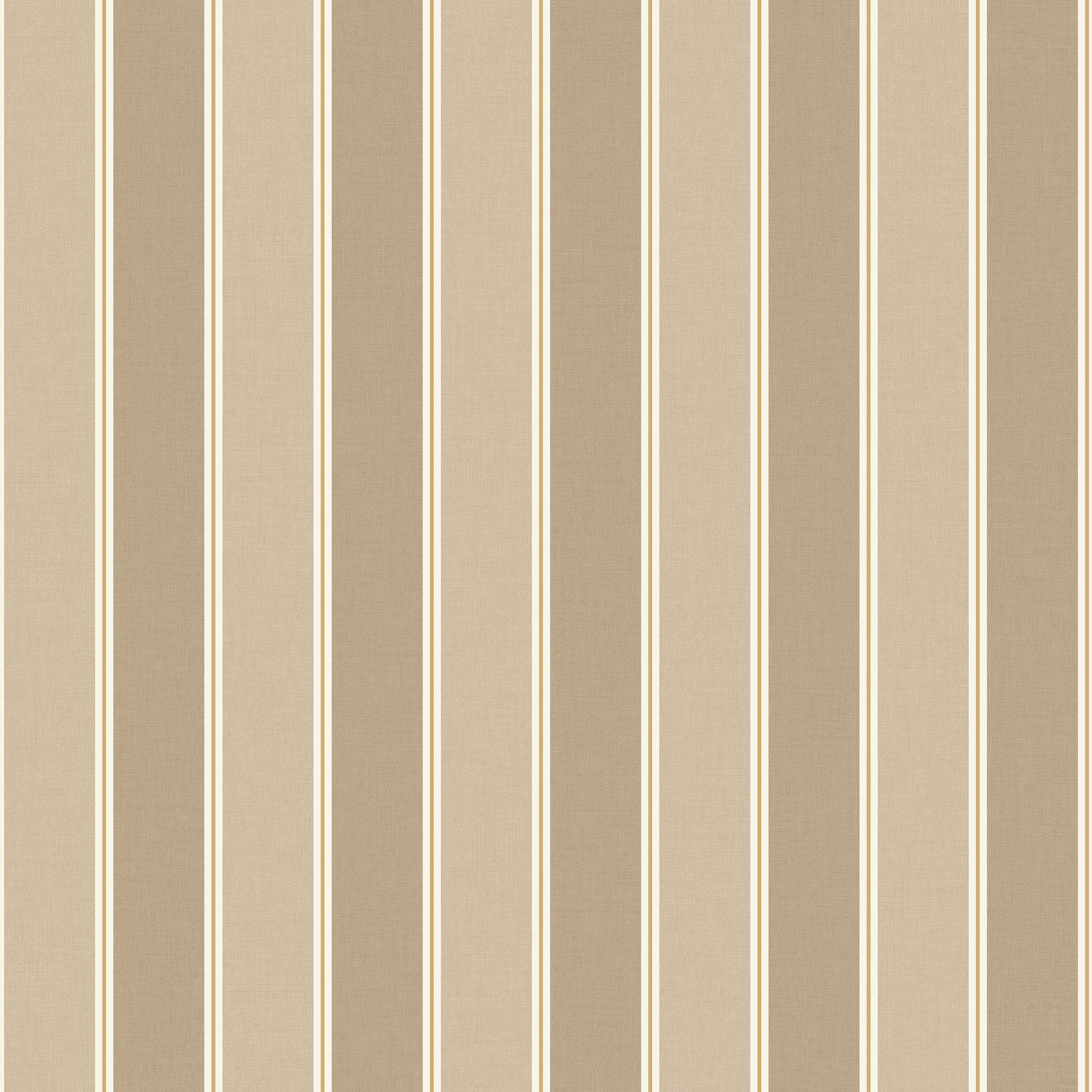 MIP106731120 Classic Lines Taupe Gold Wallpaper by Caselio