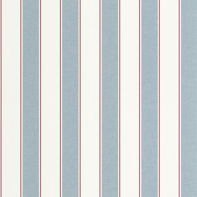 BLS106736000 Classic Lines Bleu Ciel Wallpaper by Caselio