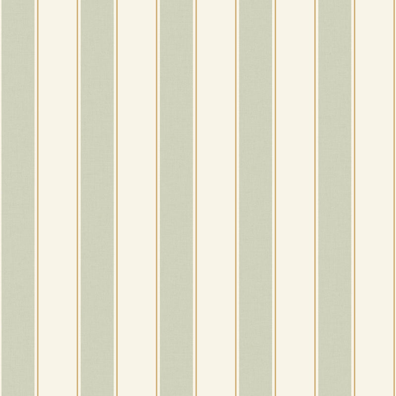 106737020 Classic Lines Vert Amande Or Wallpaper by Caselio
