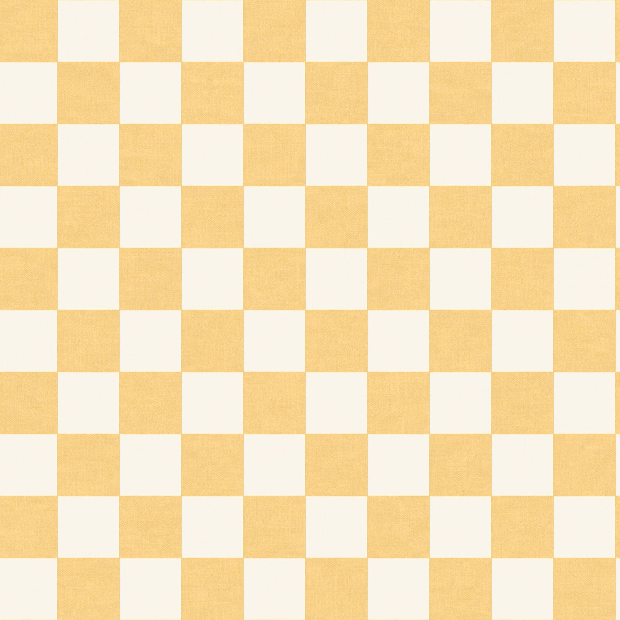 106742000 Checks Jaune Soleil Wallpaper by Caselio