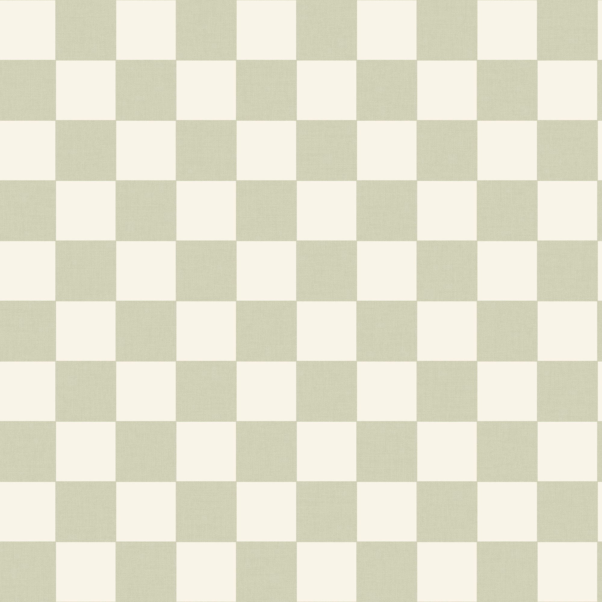 106747046 Checks Vert Amande Wallpaper by Caselio