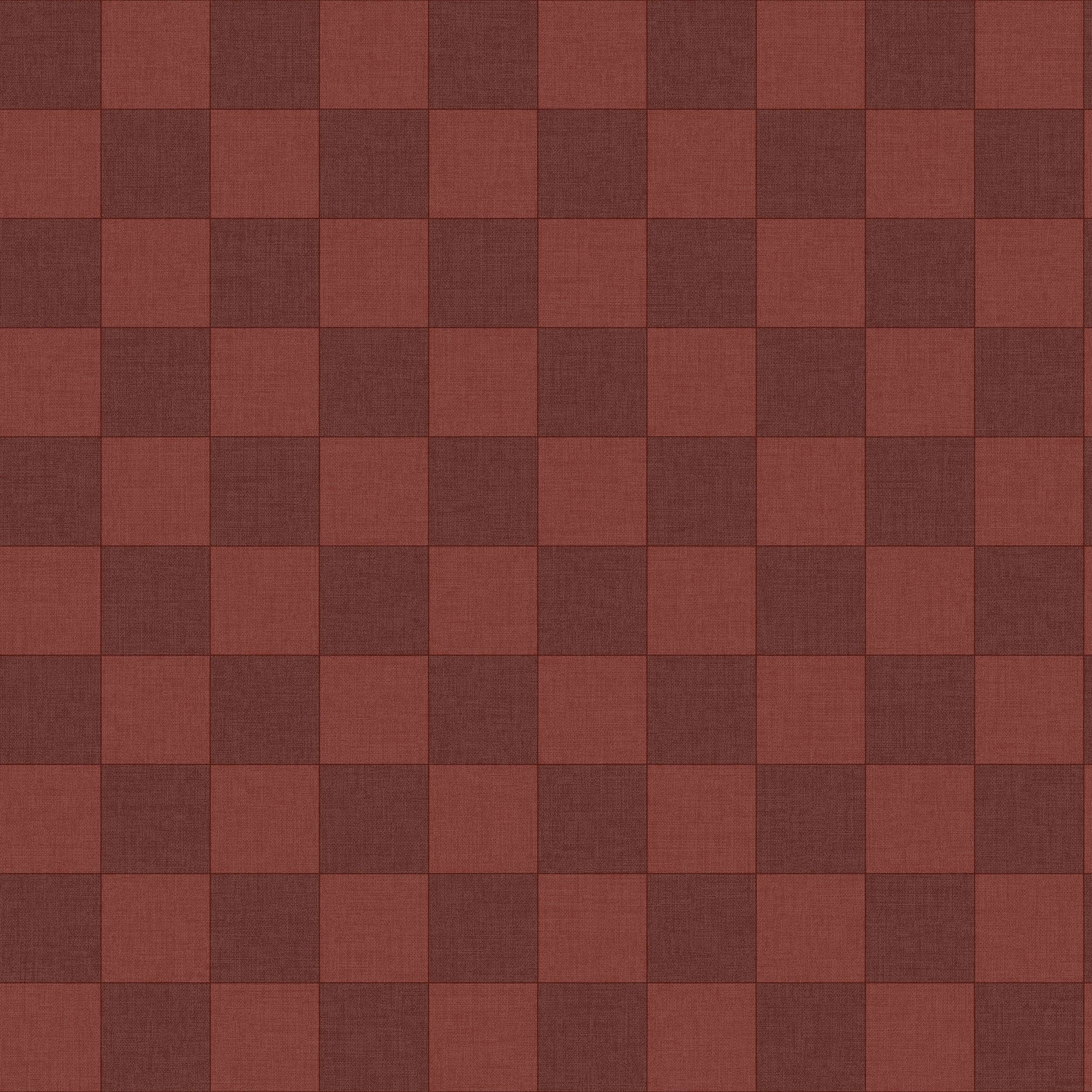 106748080 Checks Bordeaux Wallpaper by Caselio