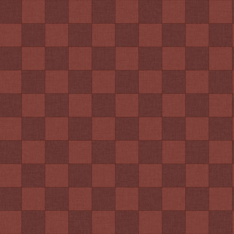 106748080 Checks Bordeaux Wallpaper by Caselio