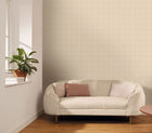 Fine Lines Beige Line Up Wallpaper by Caselio