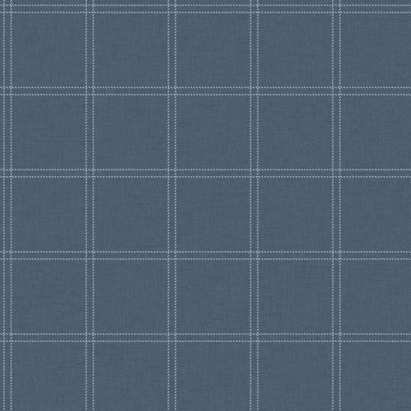 106756060 Fine Lines Bleu Denim Wallpaper by Caselio