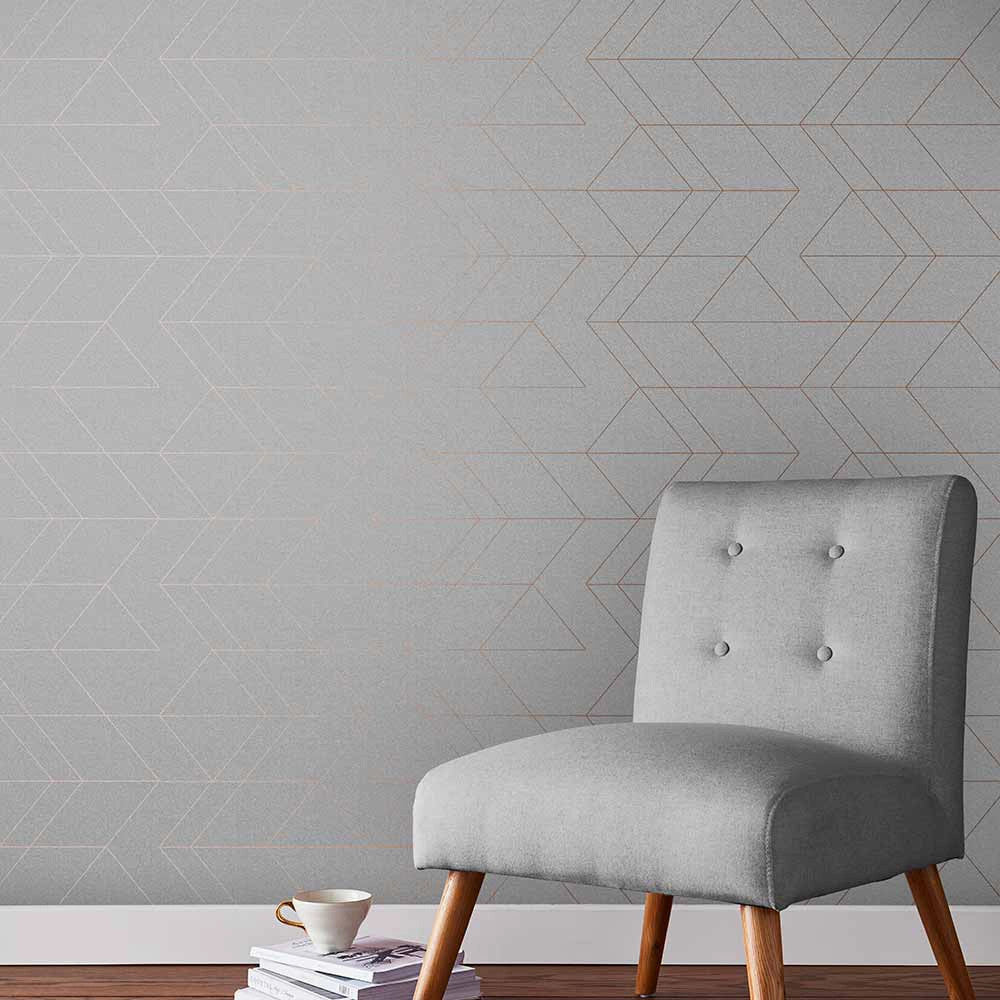 106756 Balance Oblique Wallpaper by Graham and Brown