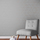 106756 Balance Oblique Wallpaper by Graham and Brown