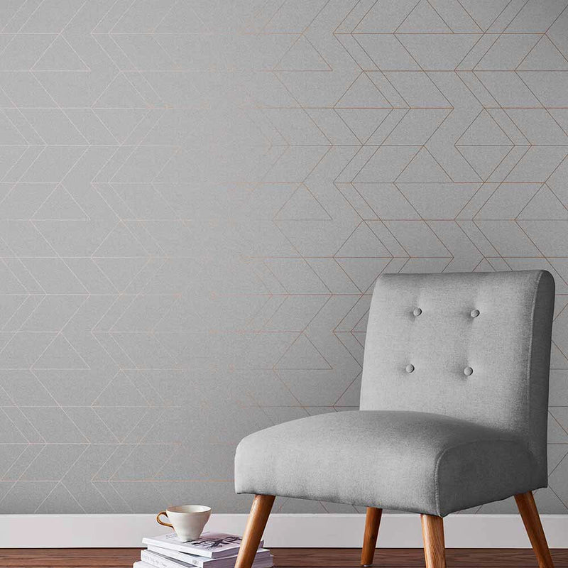 106756 Balance Oblique Wallpaper by Graham and Brown