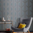 106759 Lagom Oblique Wallpaper by Graham and Brown