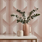 106763 Lagom Oblique Wallpaper by Graham and Brown