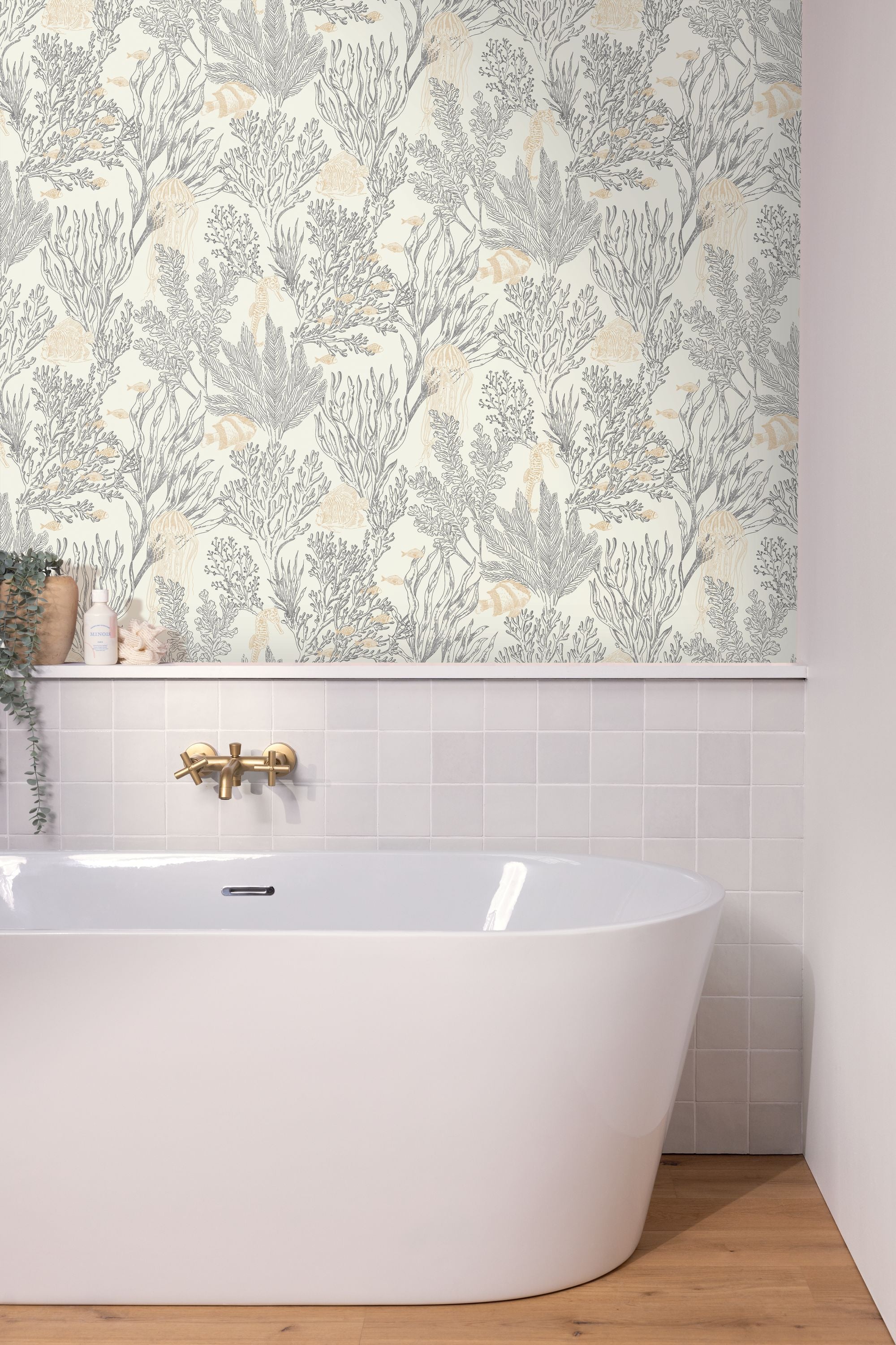 107190971 Deep Abyss Blanc Noir Or Wallpaper by Caselio