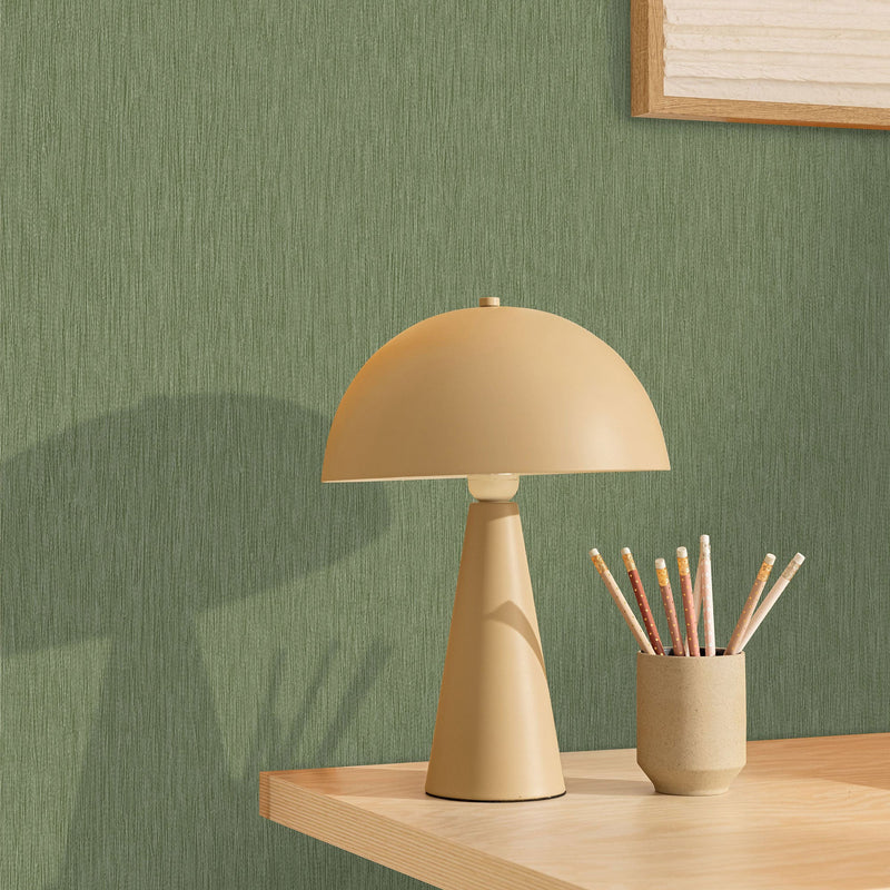 107337278 Uni Mat Vert Fougere Wallpaper by Caselio