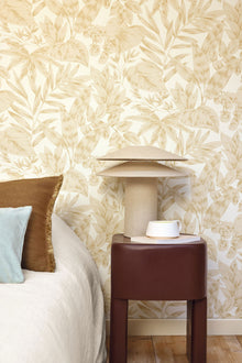 107361010 Kalea Beige Wallpaper by Caselio