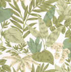 107367170 Kalea Vert Wallpaper by Caselio