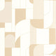Achille Blanc Beige Maison Simeon Wallpaper by Caselio