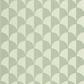 Mariette Vert De Gris Maison Simeon Wallpaper by Caselio