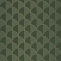 Mariette Vert Bouteille Maison Simeon Wallpaper by Caselio