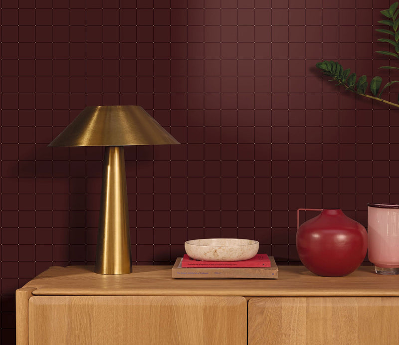 107428190 Alphonse Grenat Wallpaper by Caselio