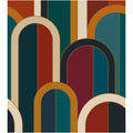 Barthelemy Multicouleurs Maison Simeon Mural by Caselio
