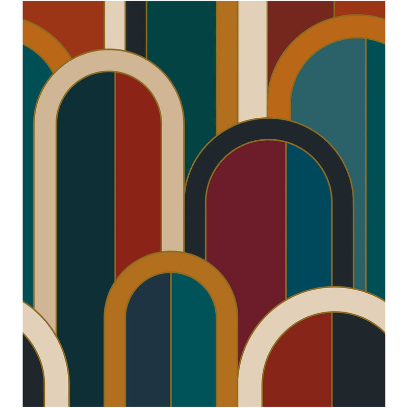 107446101 Barthelemy Multicouleurs Mural by Caselio