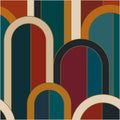 Barthelemy Multicouleurs Maison Simeon Mural by Caselio