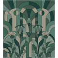 Eugenie Medium Vert Maison Simeon Mural by Caselio