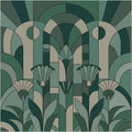 Eugenie Small Vert Maison Simeon Mural by Caselio