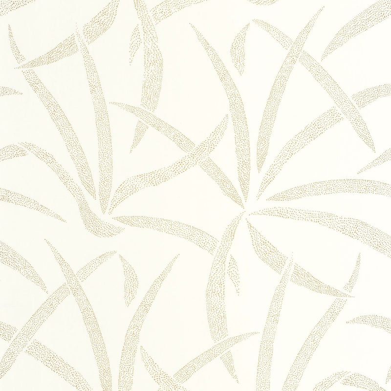 BLS107460020 Filara Blanc Dore Wallpaper by Caselio