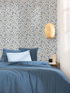 BLS107506110 Pastelia Bleu Porcelaine Wallpaper by Caselio
