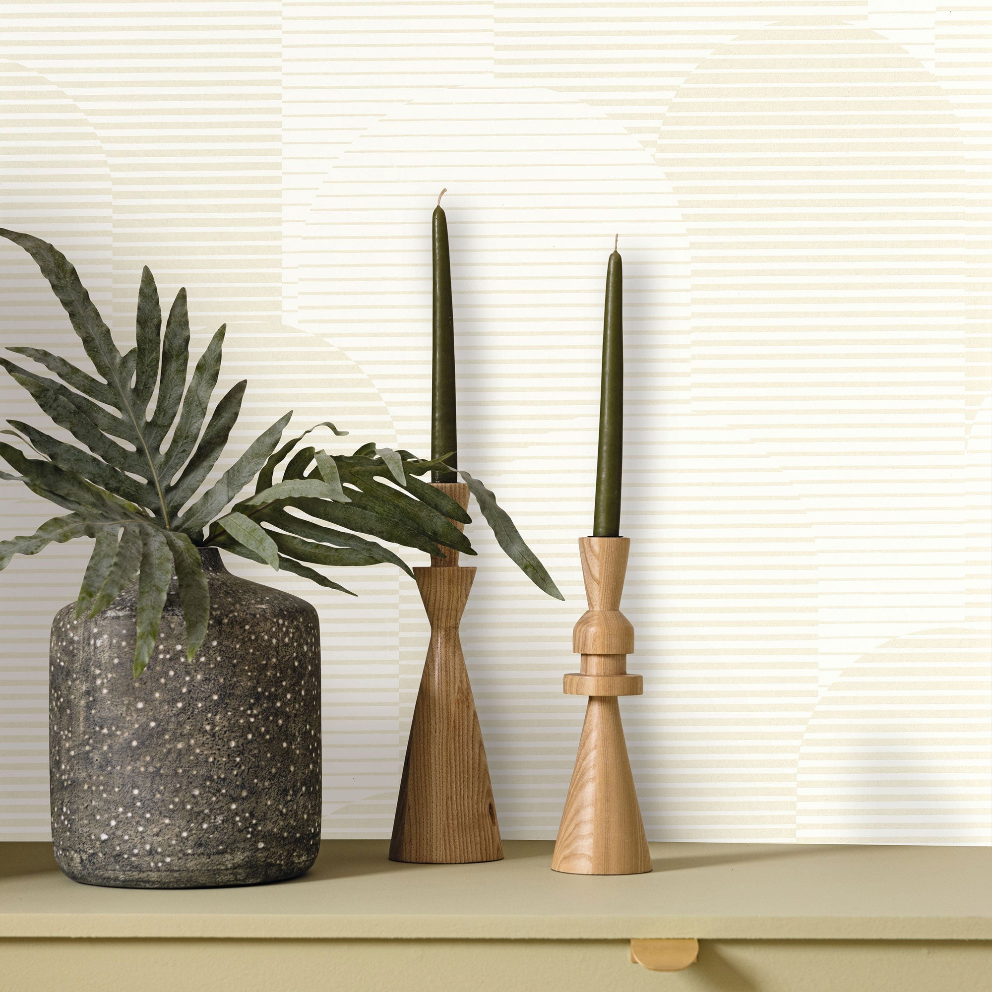 BLS107511000 Arcea Beige Wallpaper by Caselio