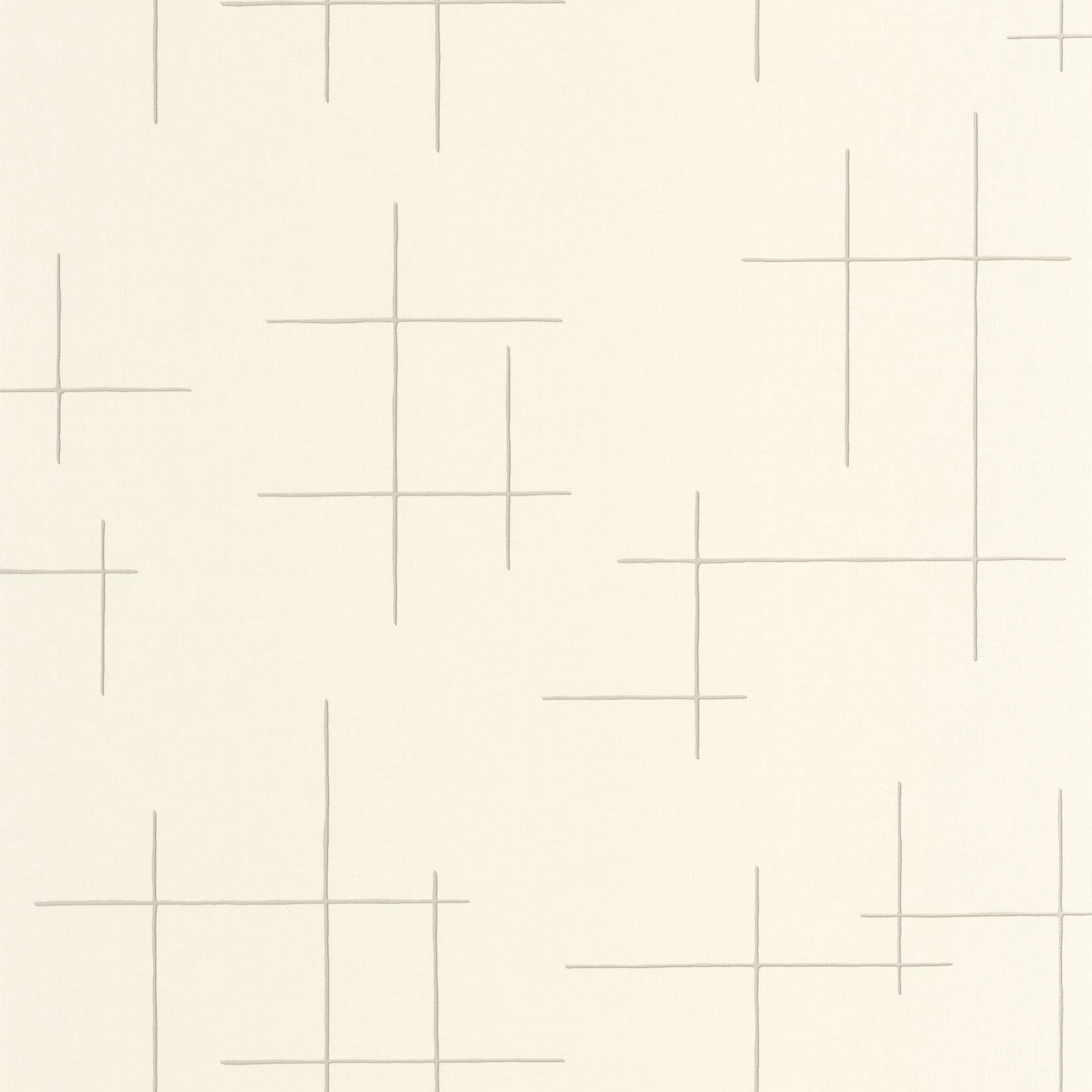 BLS107521100 Elina Taupe Wallpaper by Caselio