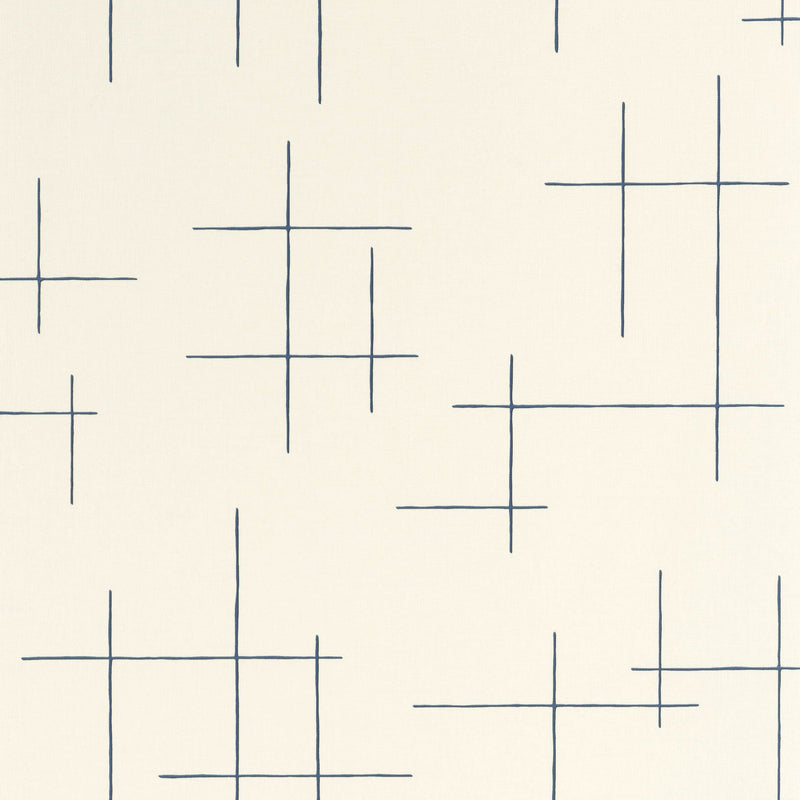 BLS107526019 Elina Bleu Nuit Wallpaper by Caselio