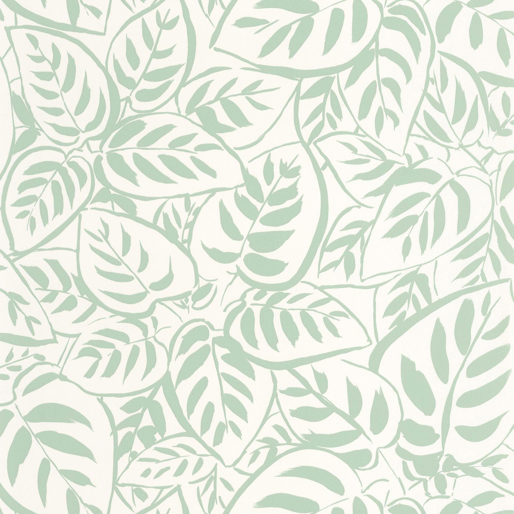 BLS107557070 Caluna Vert Amande Wallpaper by Caselio