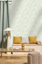 BLS107557070 Caluna Vert Amande Wallpaper by Caselio