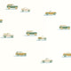Pick Up Vert Jaune Happy Kids Club Wallpaper by Caselio