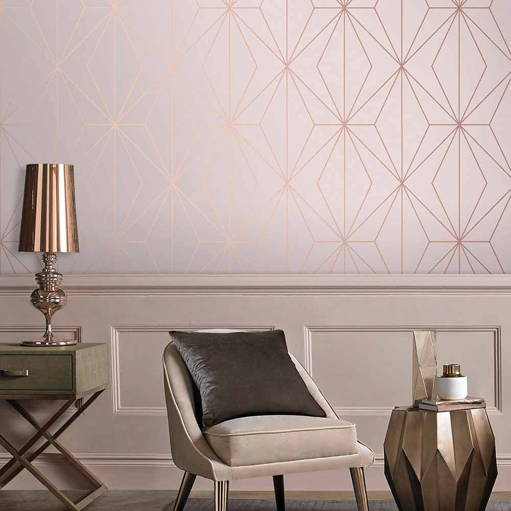 107585 Harmony Oblique Wallpaper by Graham and Brown