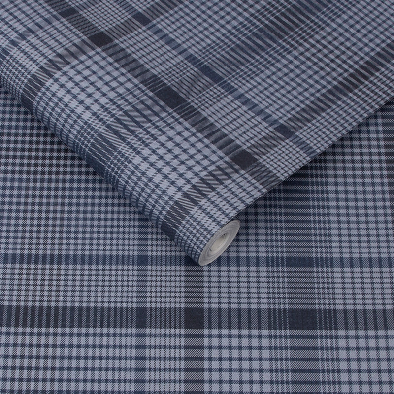 107595 Heritage Plaid Oblique Wallpaper by Graham and Brown