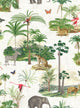 Tropique Zoo Curiosity Wallpaper by Graham and Brown